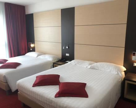 Prenota le camere quadruple del BW Plus Hotel Galileo a Padova!