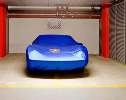 Il garage supercar per le auto di lusso dell'Hotel Galielo a Padova