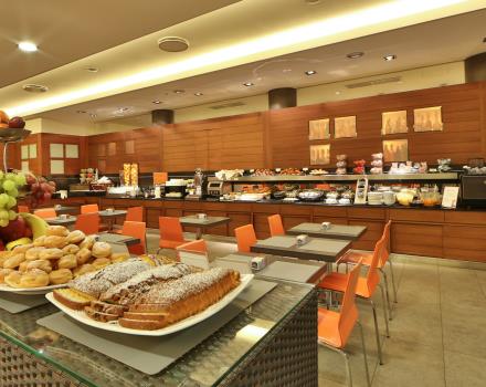 Breakfast buffet every morning from 7.00 hours to 10.30 hours.