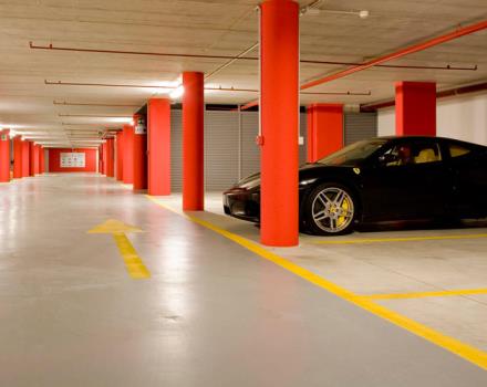 The Hotel Galileo Padova offers free garage parking to all its customers