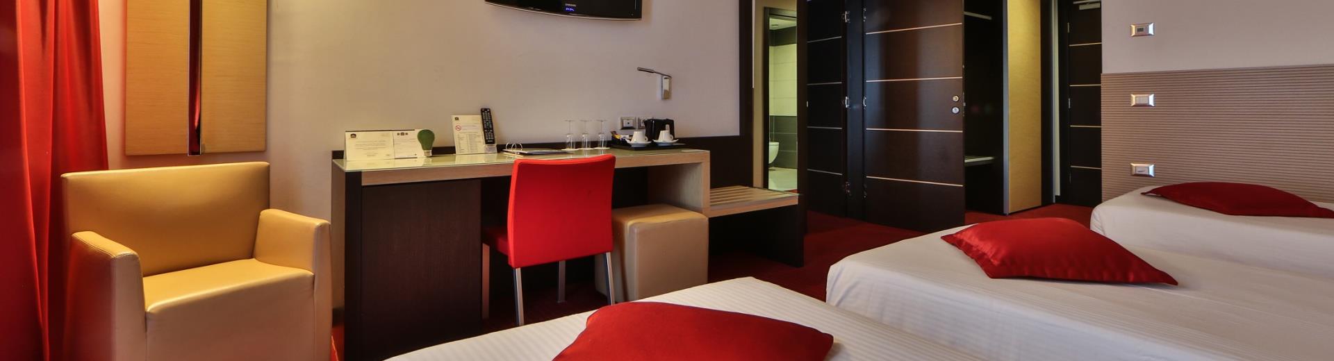 Discover the rooms of the Best Western Plus Hotel Galileo Padua